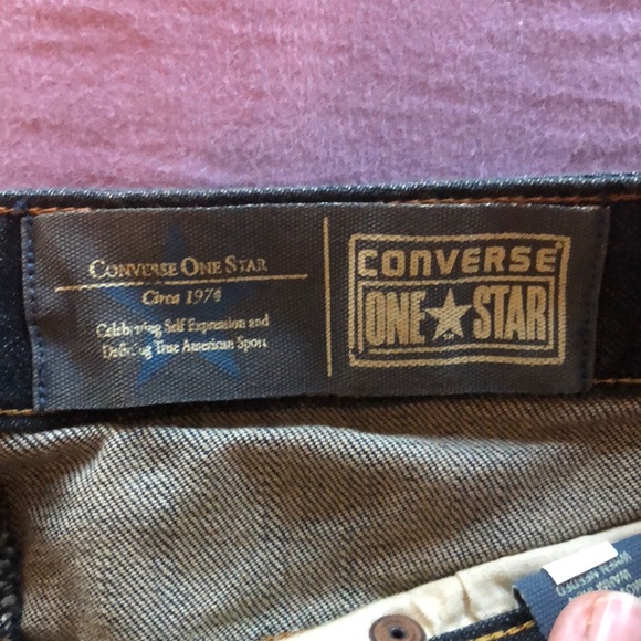Jean Mini Skirt- Converse - Picture 2 of 4